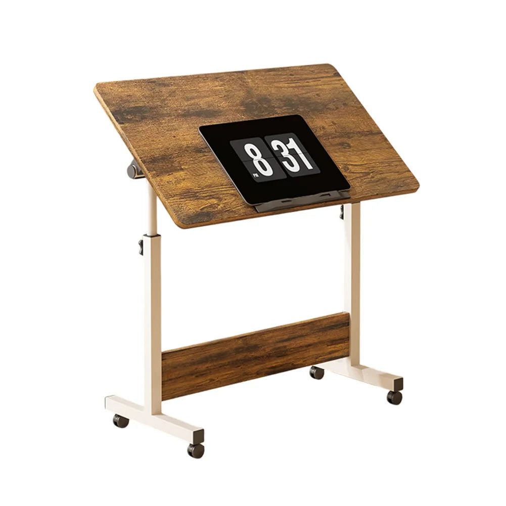 Adjustable Height Mobile Stand Up Desk With Wheels