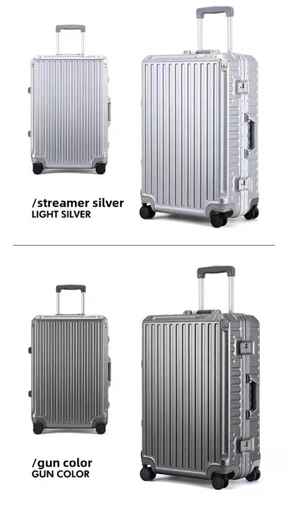 New ultra sturdy aluminum frame luggage travel