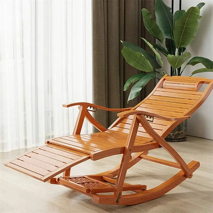 Heavy Duty Folding Rocking Chair