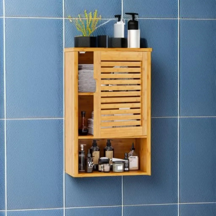 Bathroom Wall Cabinet Wooden Medicine Cabinet
