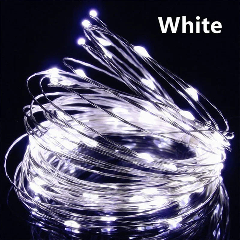USB Led Fairy Lights Copper Wire String