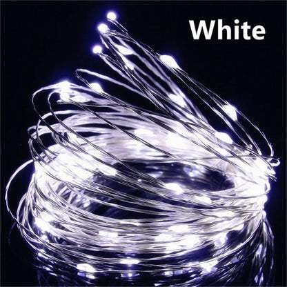 USB Led Fairy Lights Copper Wire String