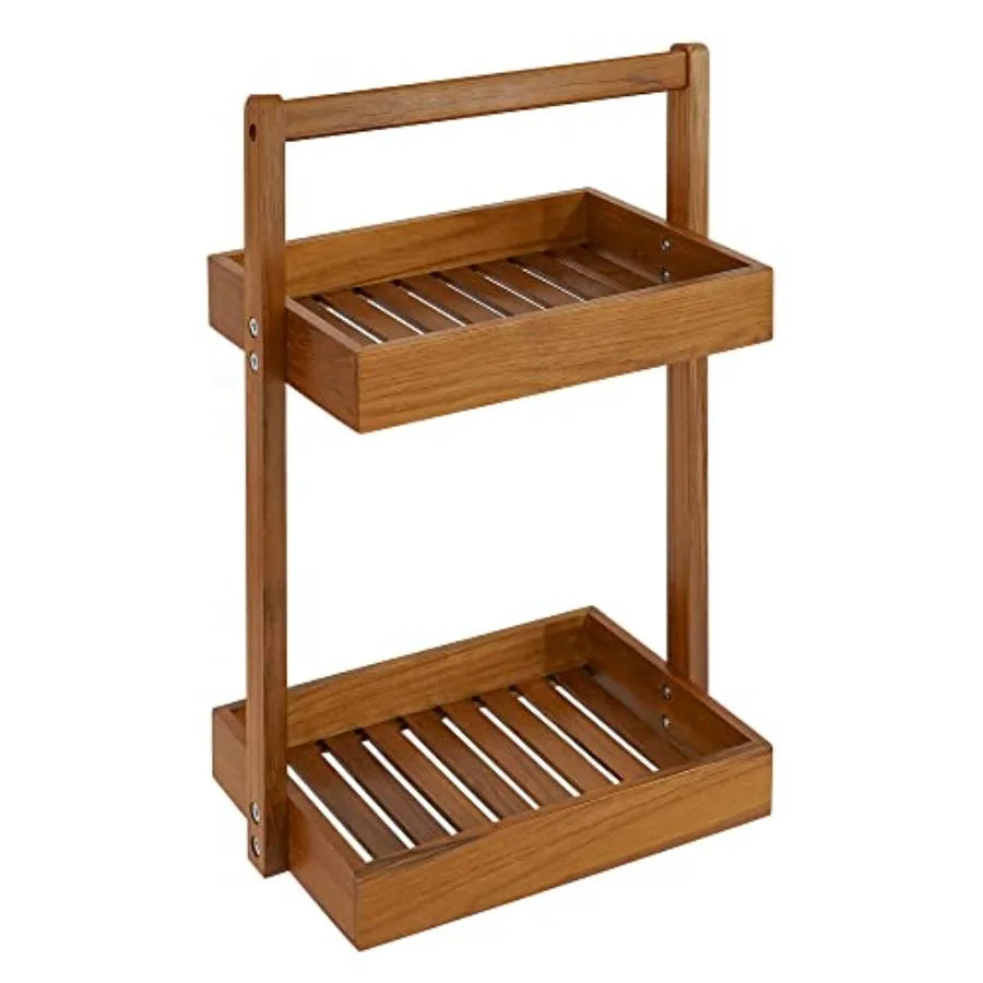 Standing Shower Organizer Shelf with Handle