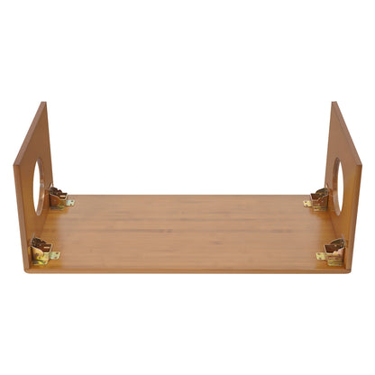 Folding Portable  Bamboo Floor Coffee Table