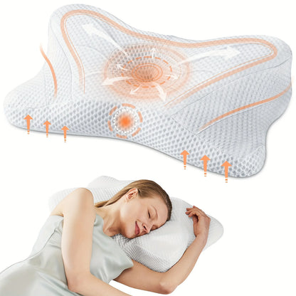Ergonomic Contour Neck Pillows for Neck Relief