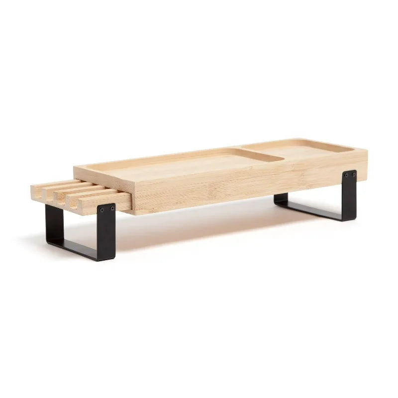 Expandable Over-the-Keyboard Storage Organizer