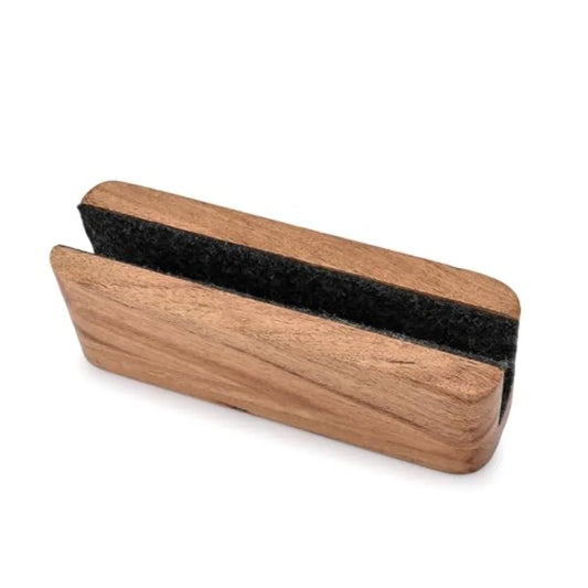 Vertical Laptop Holder Acacia Wood for Desk