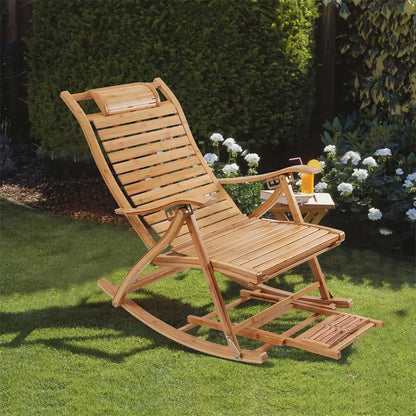 Heavy Duty Folding Rocking Chair