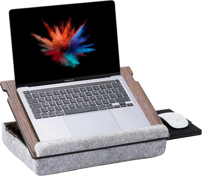 Portable Lap Desk with Cushion for Laptop