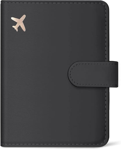 RFID Blocking Leather Passport Holder