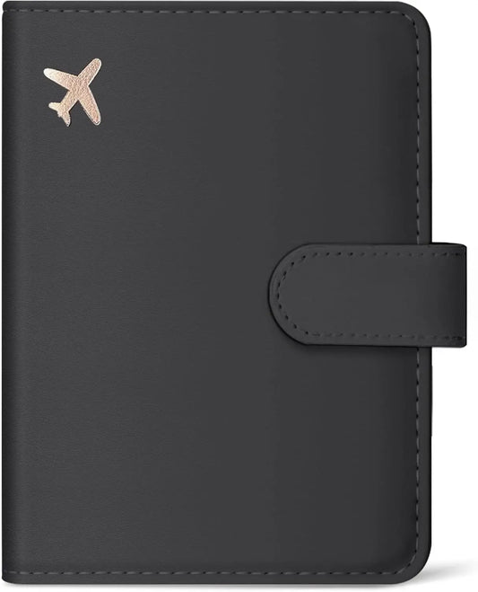 RFID Blocking Leather Passport Holder
