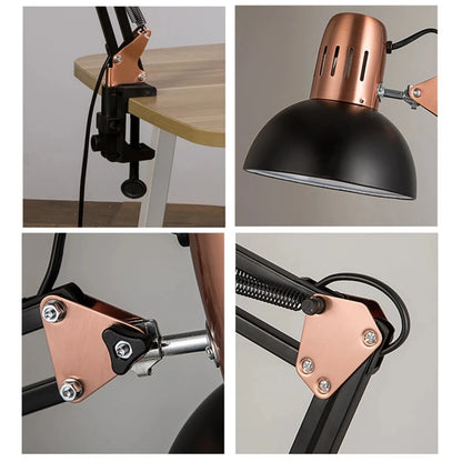 Studio Desk Lamp Vintage Light With Clamp