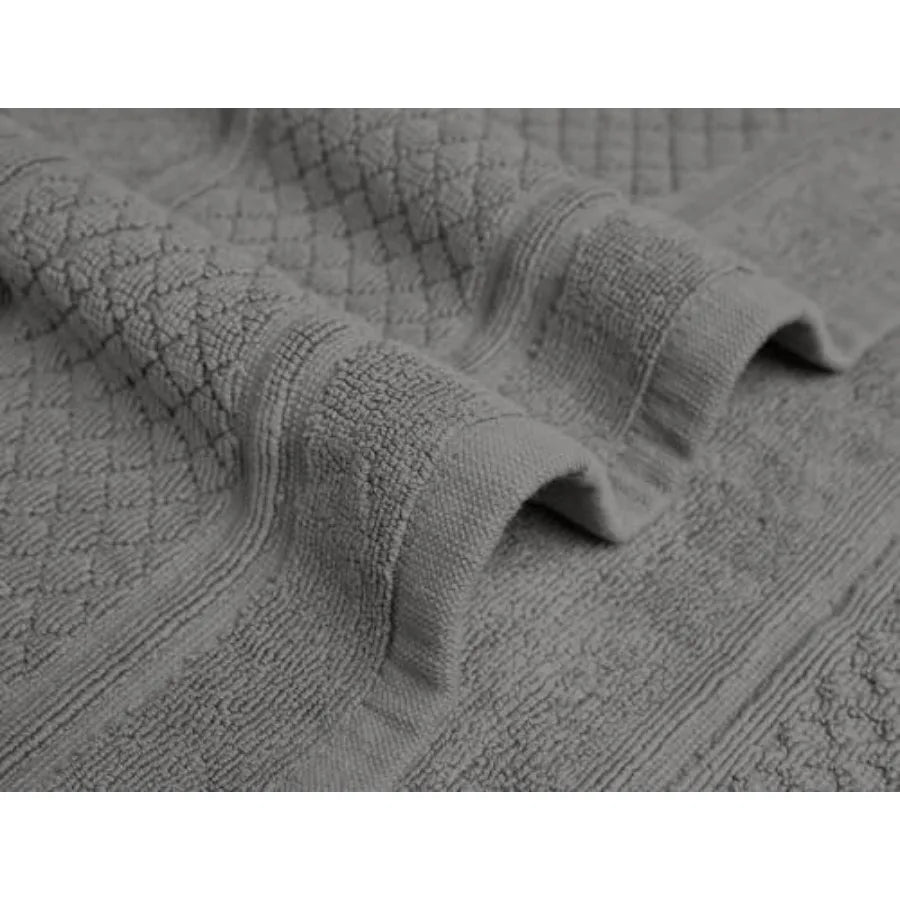 100% Cotton Set of 4 Absorbent Bathmat