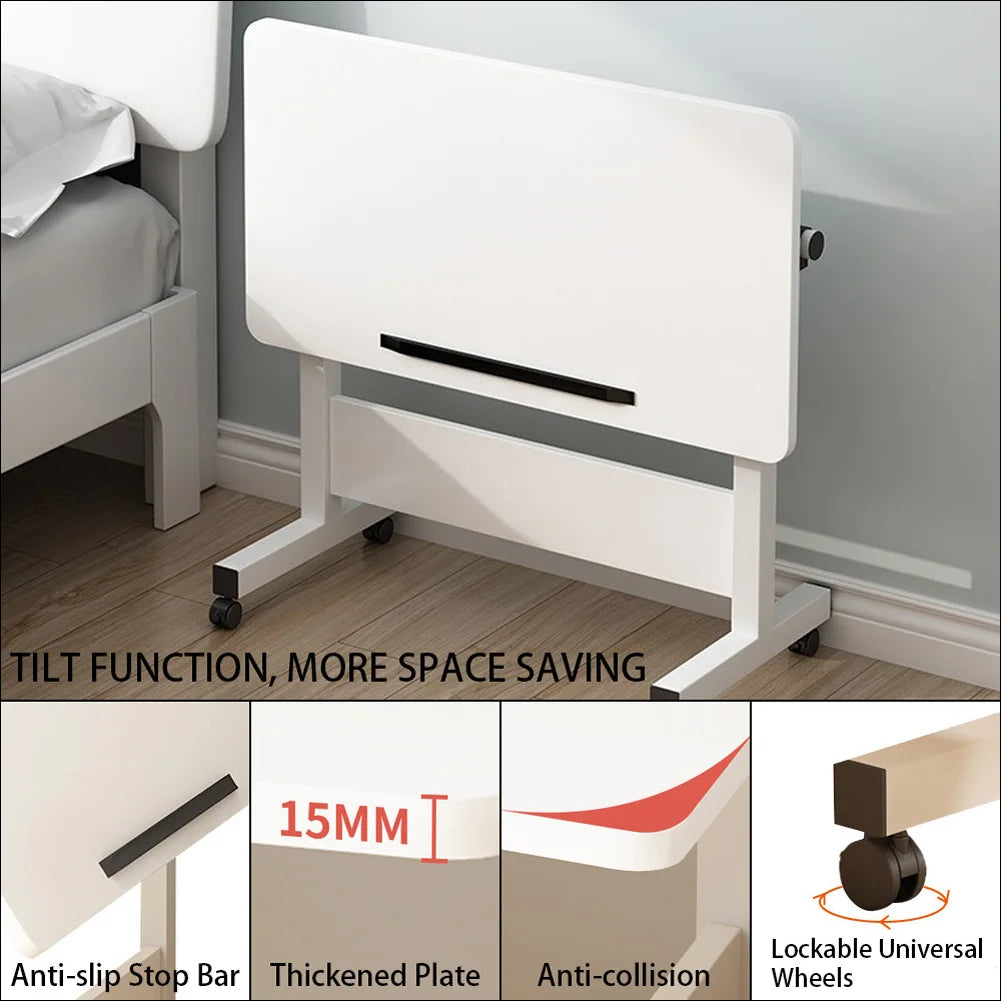 Adjustable Height Mobile Stand Up Desk With Wheels
