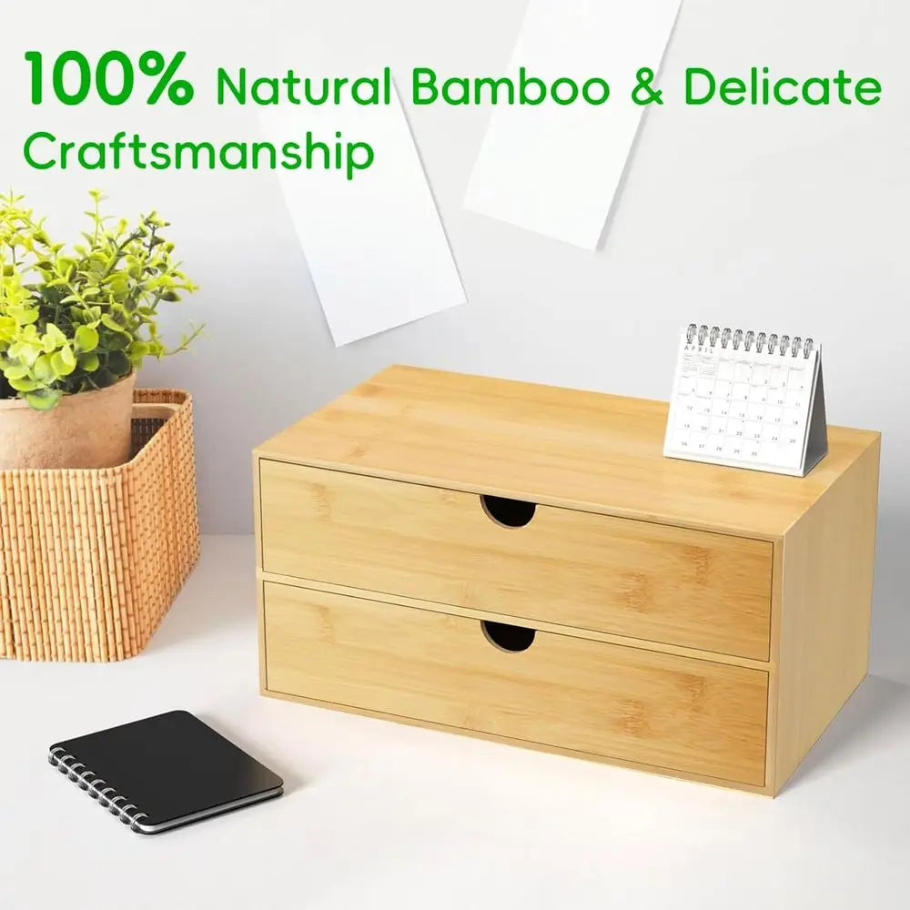 Tabletop Storage Organization Box for Office & Home