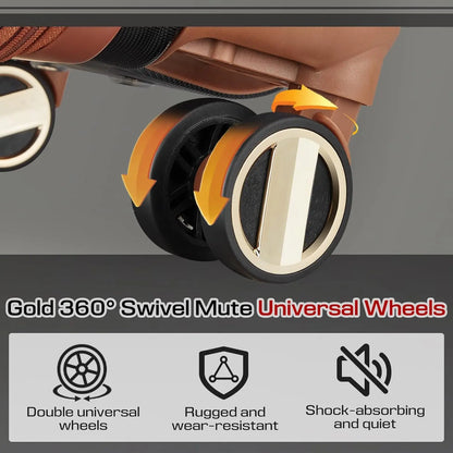 Expandable Hard Shell Luggage  with Spinner Wheels