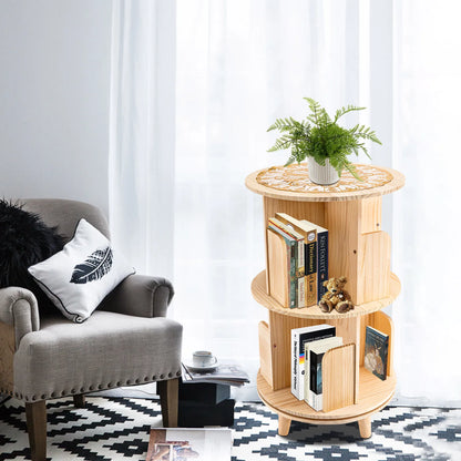 360° Rotating Display Stand with Floor-Standing