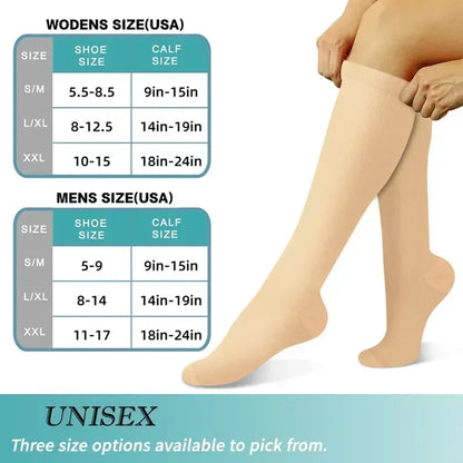 1 Pair Women's & Men's Compression Socks