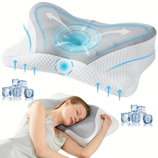 Ergonomic Contour Neck Pillows for Neck Relief