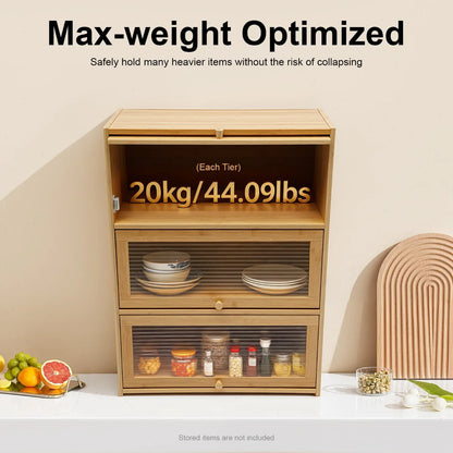 Kitchen Pantry Sideboard Storage Cabinet