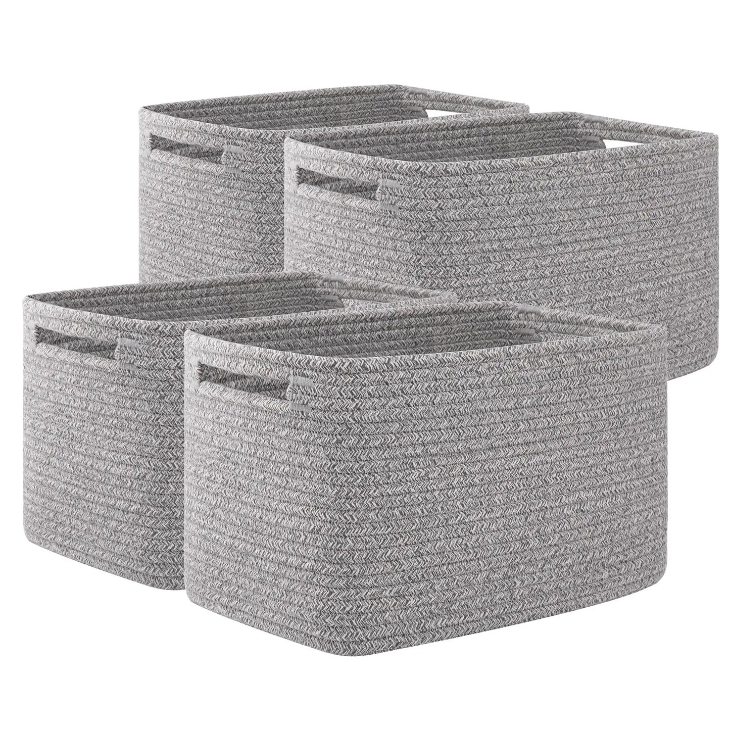 4 Pack Storage Baskets for Organizing