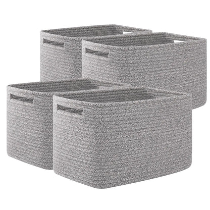 4 Pack Storage Baskets for Organizing