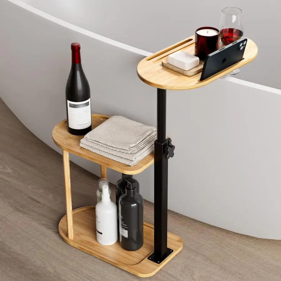 Layer Bath Tub Tray Table
