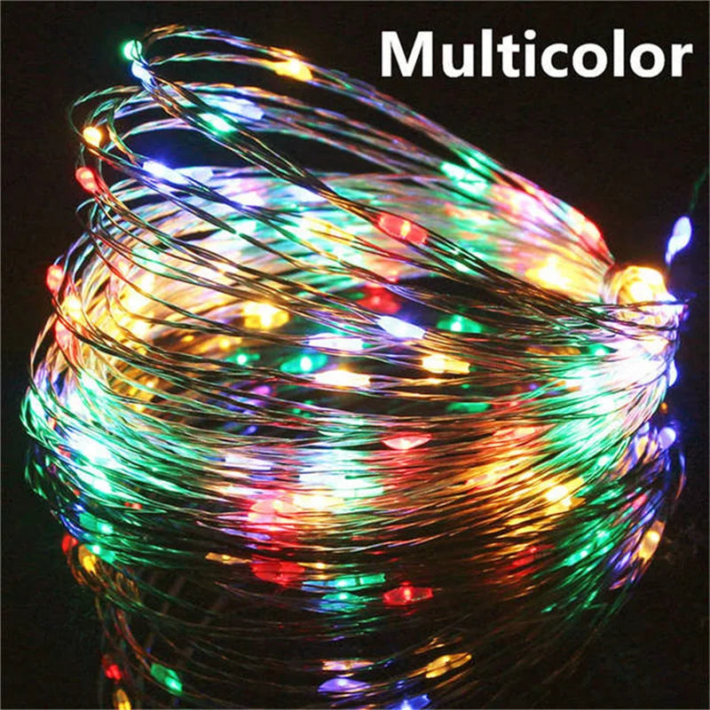 USB Led Fairy Lights Copper Wire String
