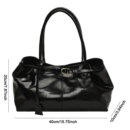 Leather Hobo Fashion Travel Handbag For Women