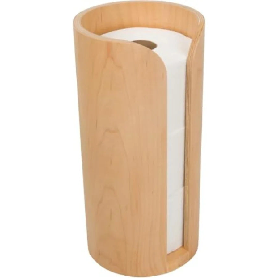 Plywood Free Standing Toilet Paper Holder