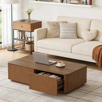 Solid Wood Square Coffee Table
