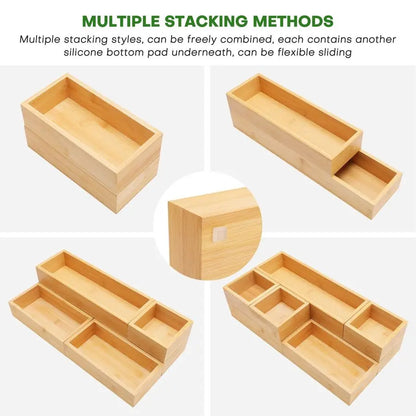 Drawer Organizer Divider and Storage Trays Containers