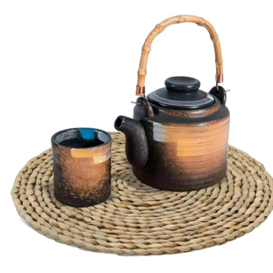 6Pcs 12" Round Natural Hand-Woven Placemats