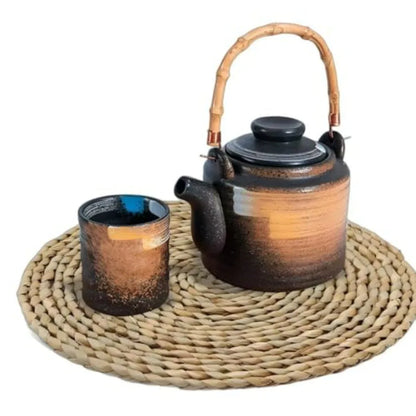 6Pcs 12" Round Natural Hand-Woven Placemats