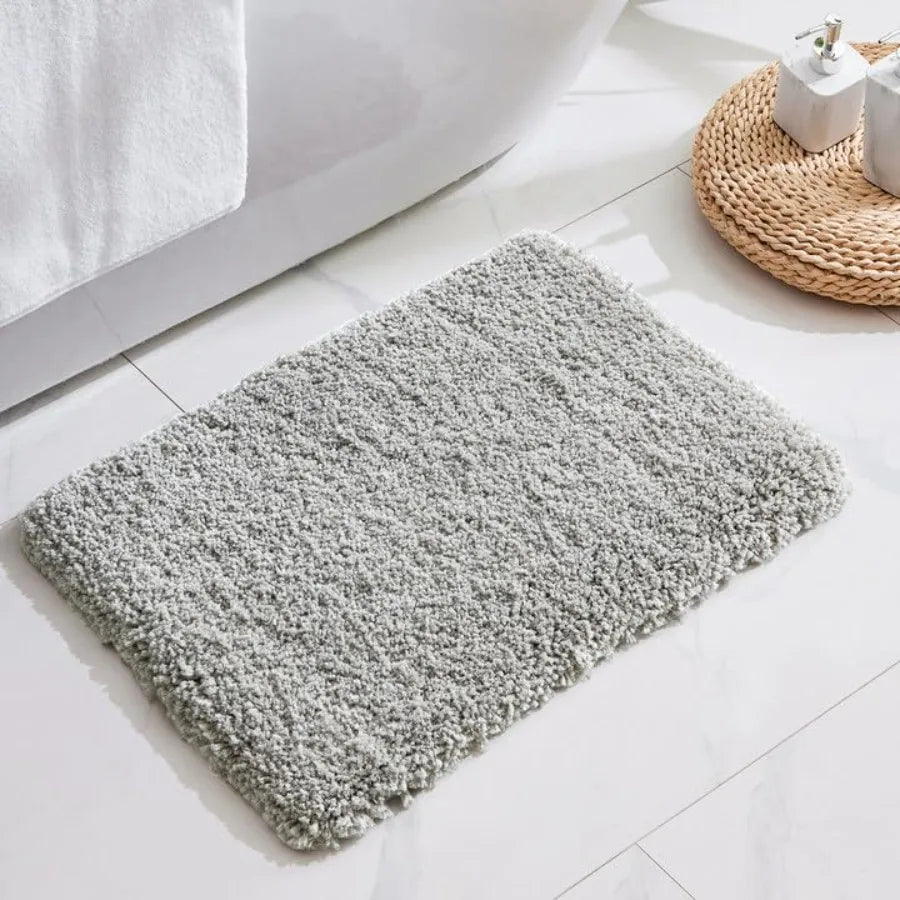 Non-Slip Plush Small Bath Mat