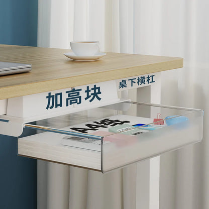 Hidden Under Desk Drawer Storage Office Organizer