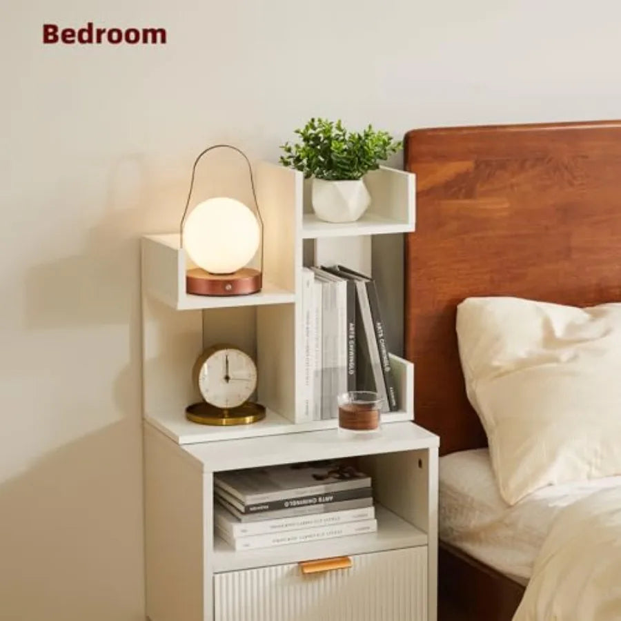 Small Desk Organizer 2 Tier Tree Cactus Bookshelf