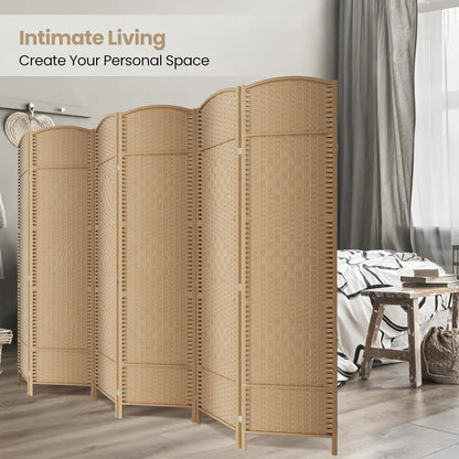 6-Panel Folding Privacy Screen