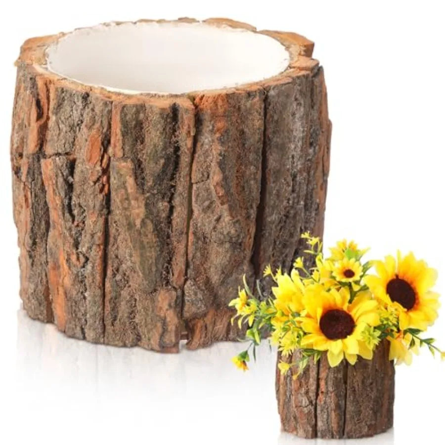 Wooden Vase for Centerpieces Flower Table