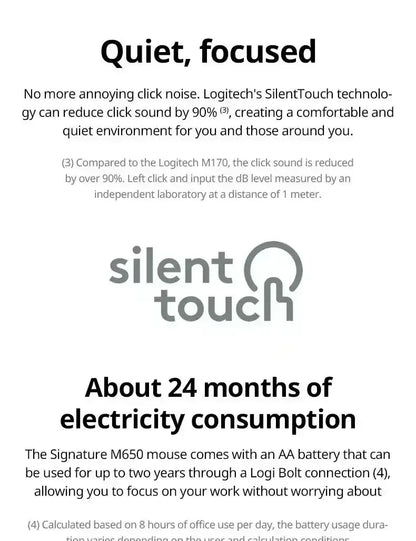 Portable Wireless Bluetooth Silent Mouse