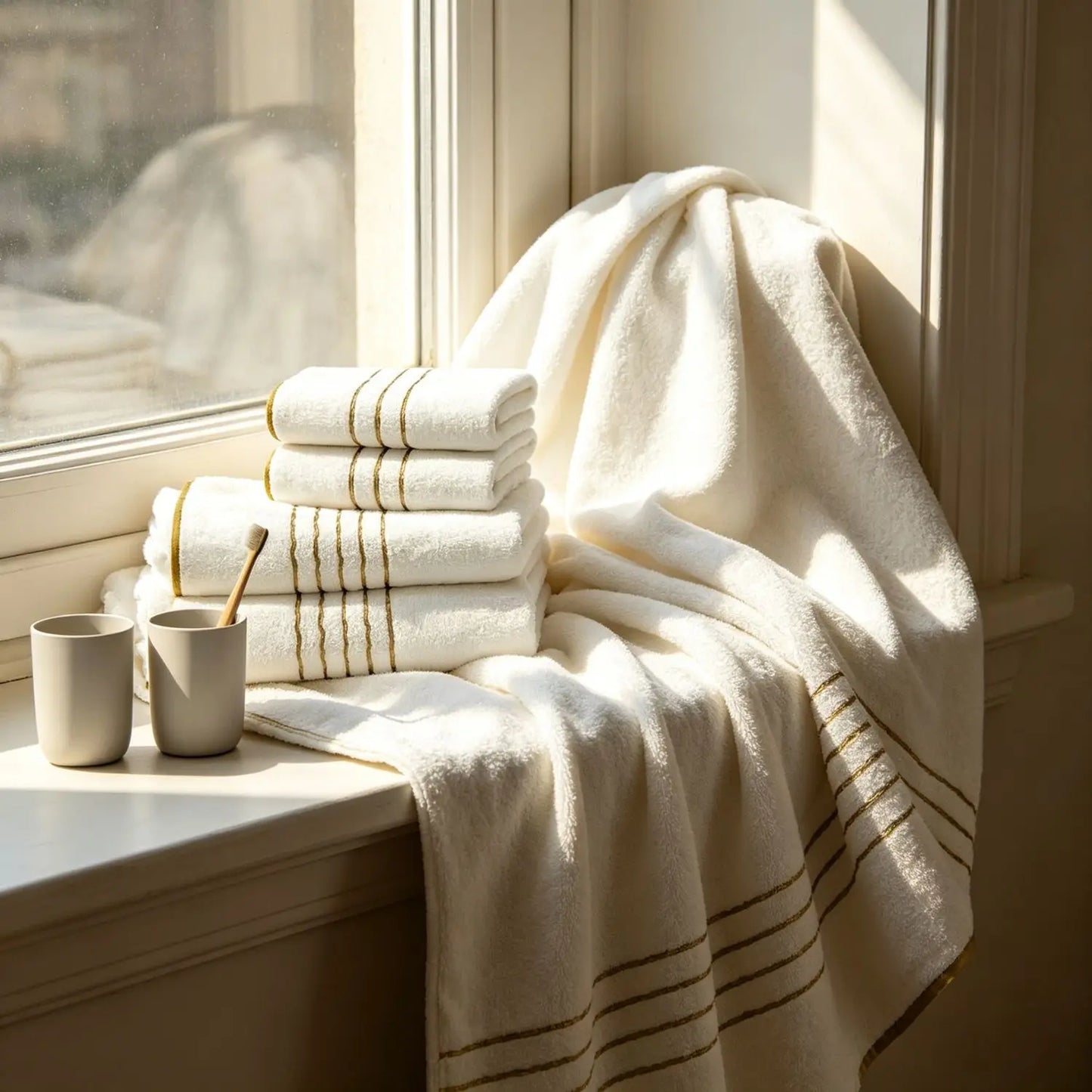 Ultra Soft Highly Absorbent Bathroom Towels for Home