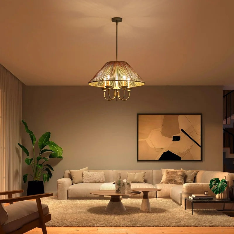 Boho Ceiling Lamp for Dining Room Kitchen Living Room