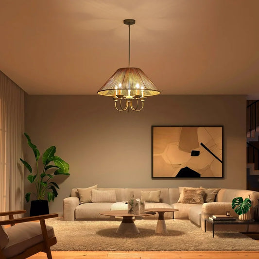 Boho Ceiling Lamp for Dining Room Kitchen Living Room
