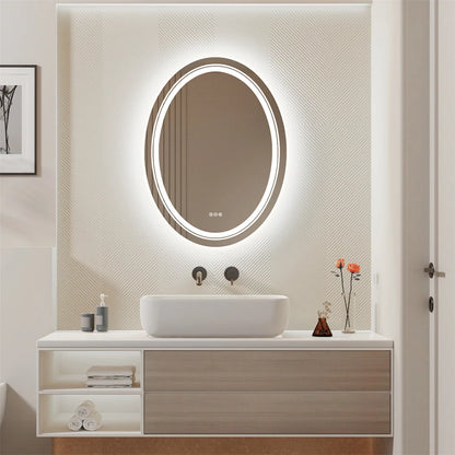 Dimmable  Frameless LED Bathroom Mirror