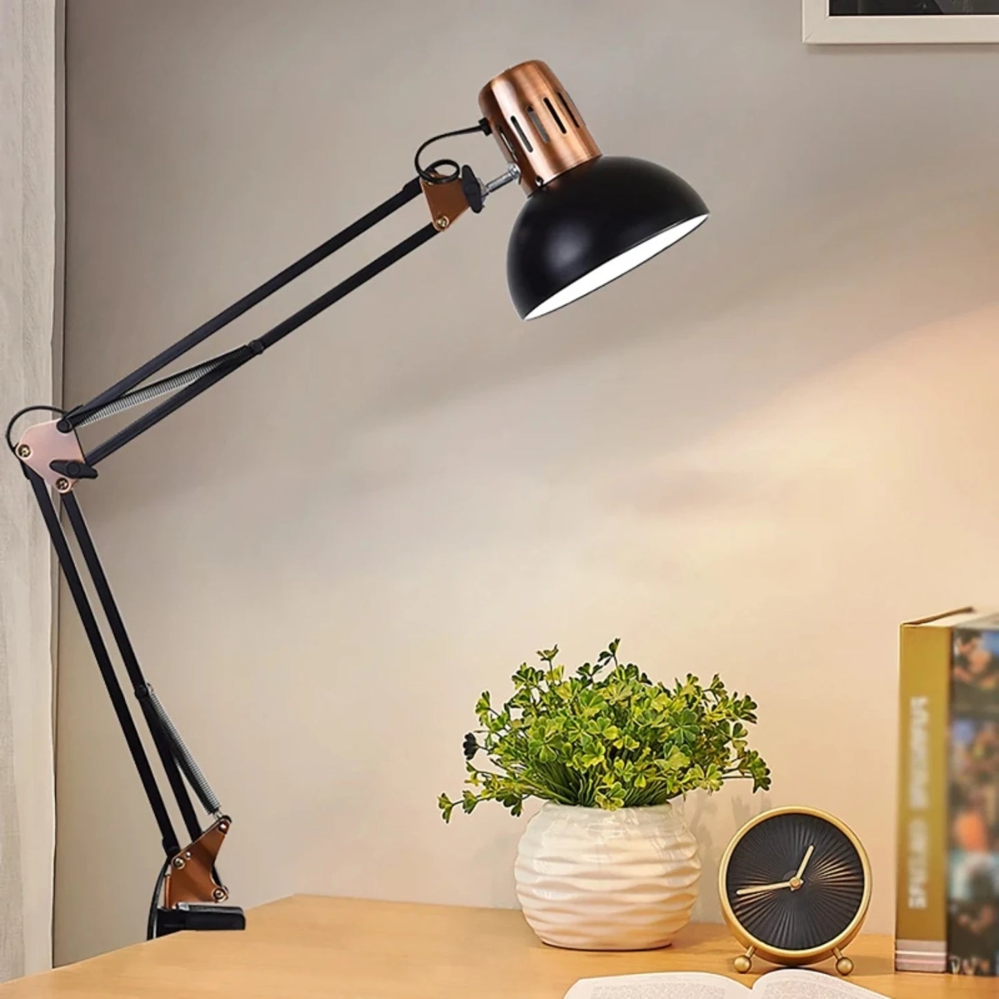 Studio Desk Lamp Vintage Light With Clamp
