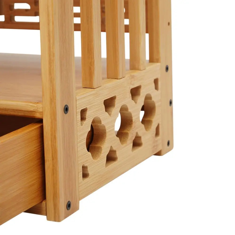 20.4in Bamboo Meditation and Altar Table