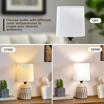 Set of 2 Ceramic Table Lamps