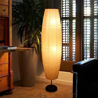 Rice Paper Lantern Floor Lamp for Bedroom