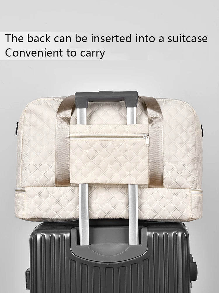 Lattice Travel Large Lightweight Storage Duffle Bag