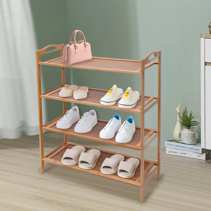 Entryway Storage Rack Shoe Display Organizer